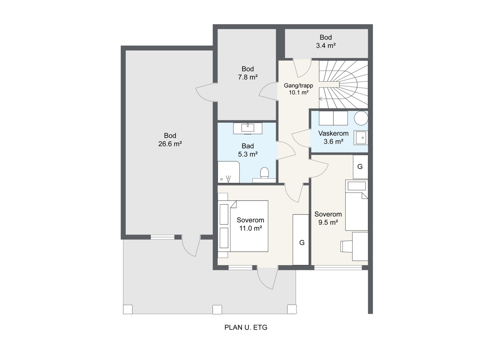Planteikning u.etg. Galleribilde