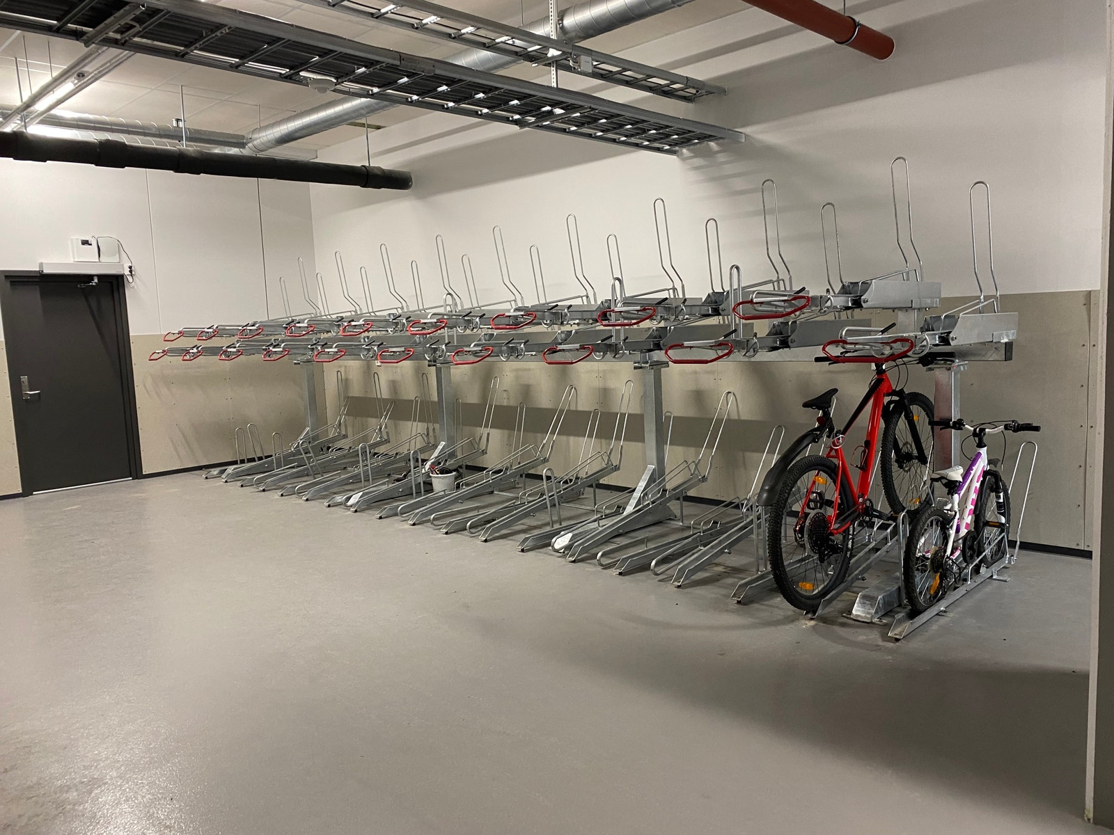 Sykkelparkering, 1 etasje Galleribilde