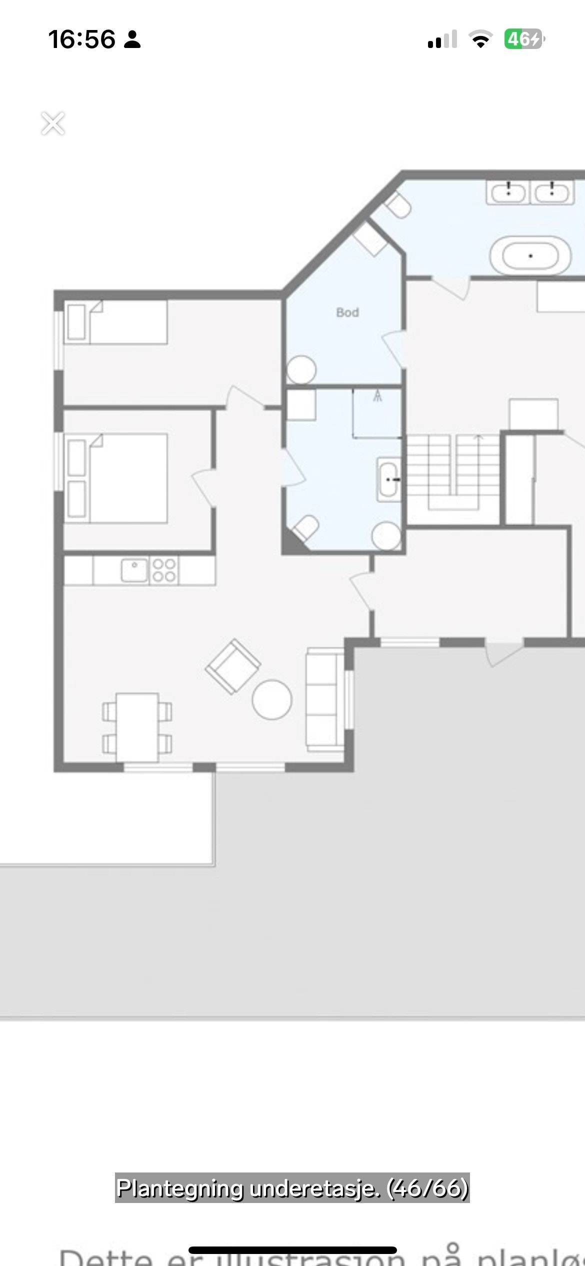 Rom inndelingen i leiligheten Galleribilde
