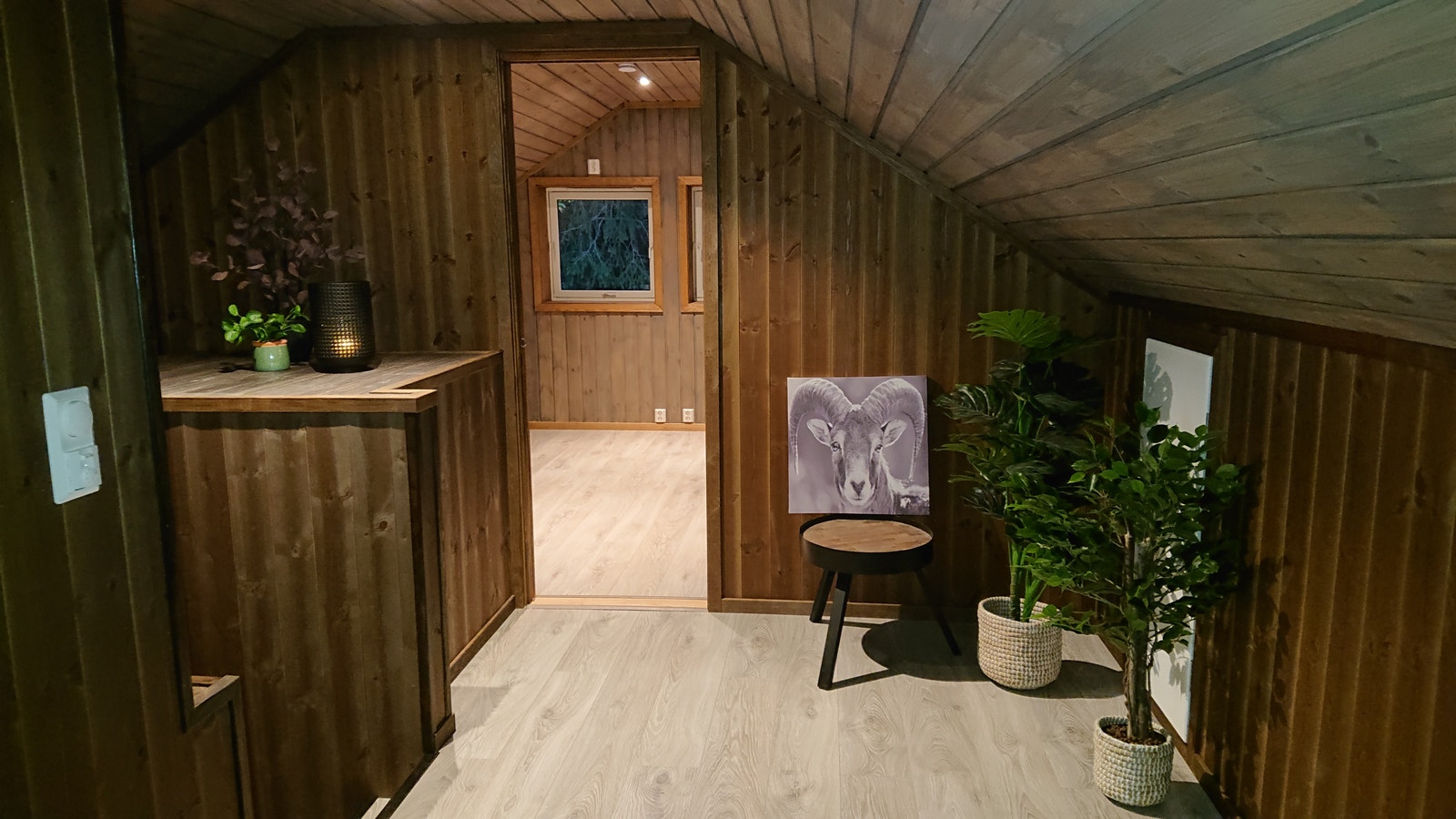 Gang oppe. Galleribilde