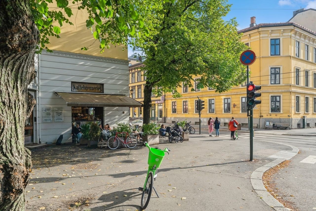 Et annet bilde av området rundt inngangen Galleribilde