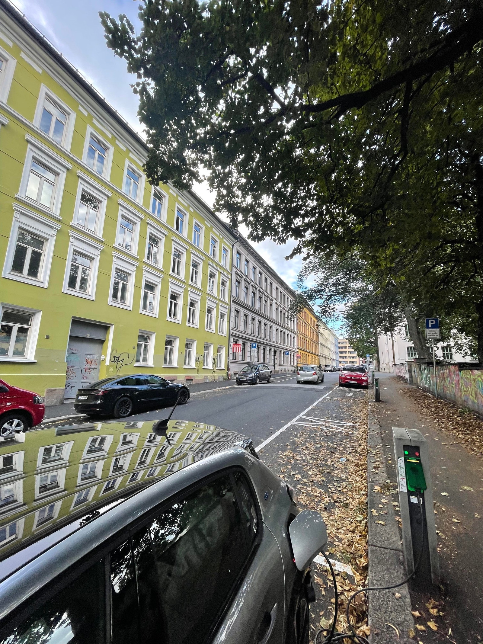 Arups Gate er en av Oslos eldste gater, kjent for sine flotte farger Galleribilde