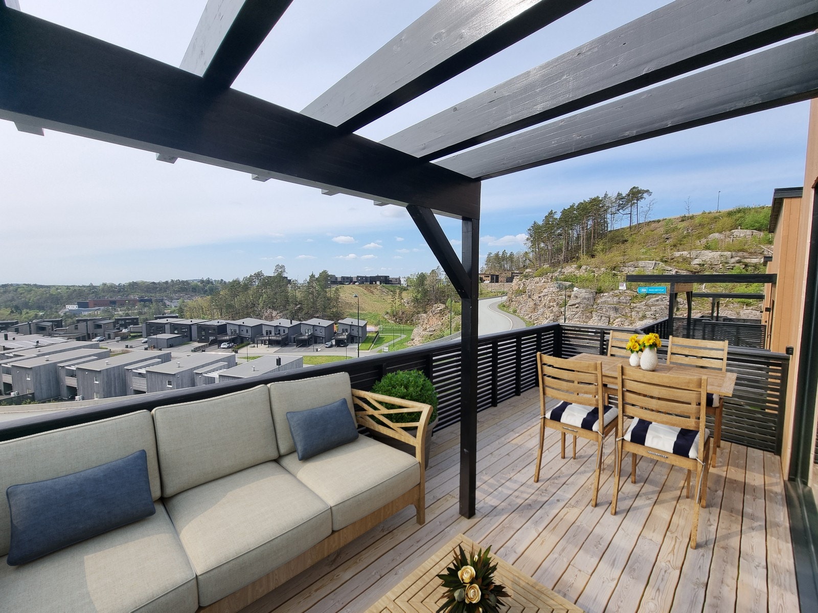 Luftig og åpen utsikt Galleribilde