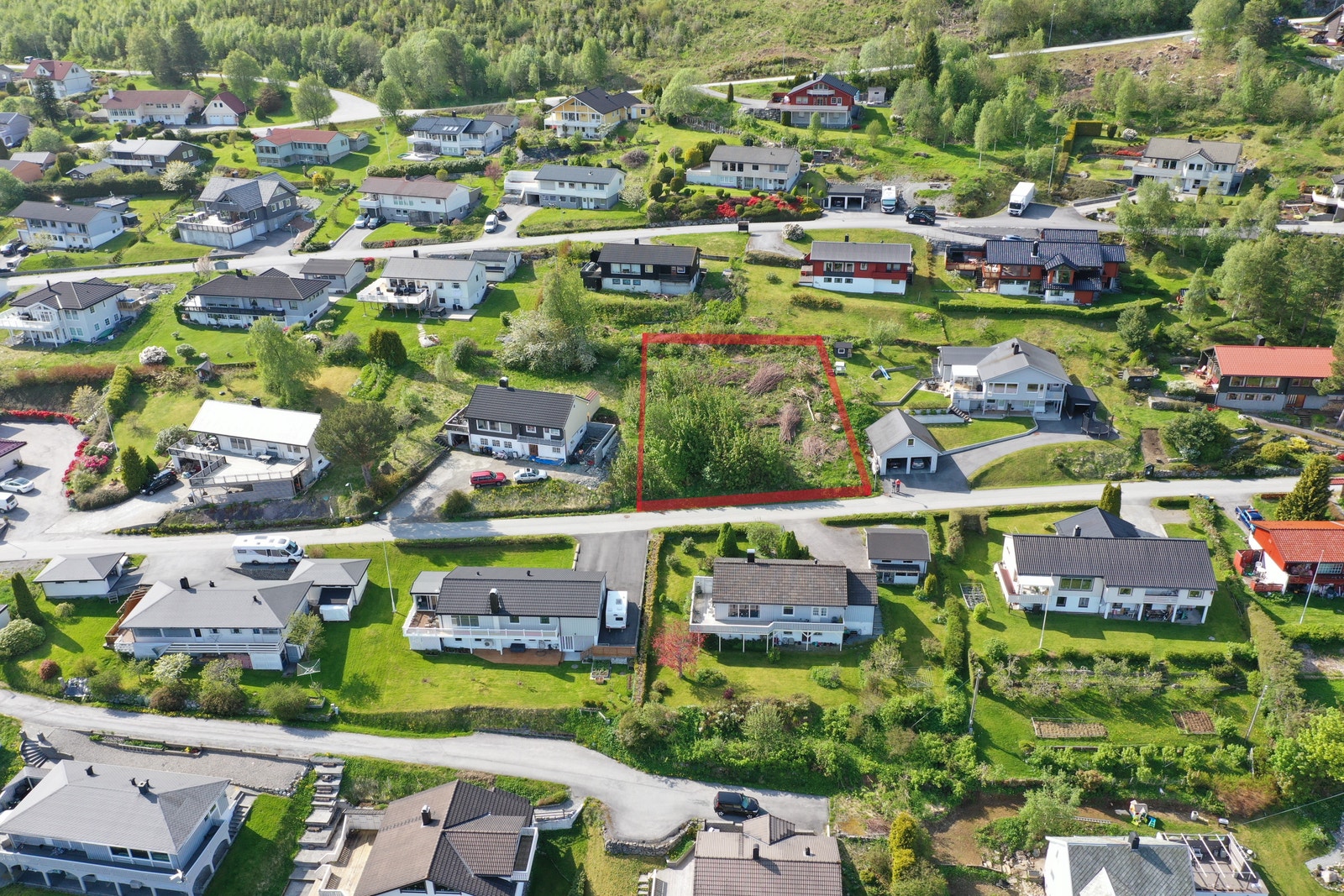 Fastes veg 10 markert på bildet Galleribilde