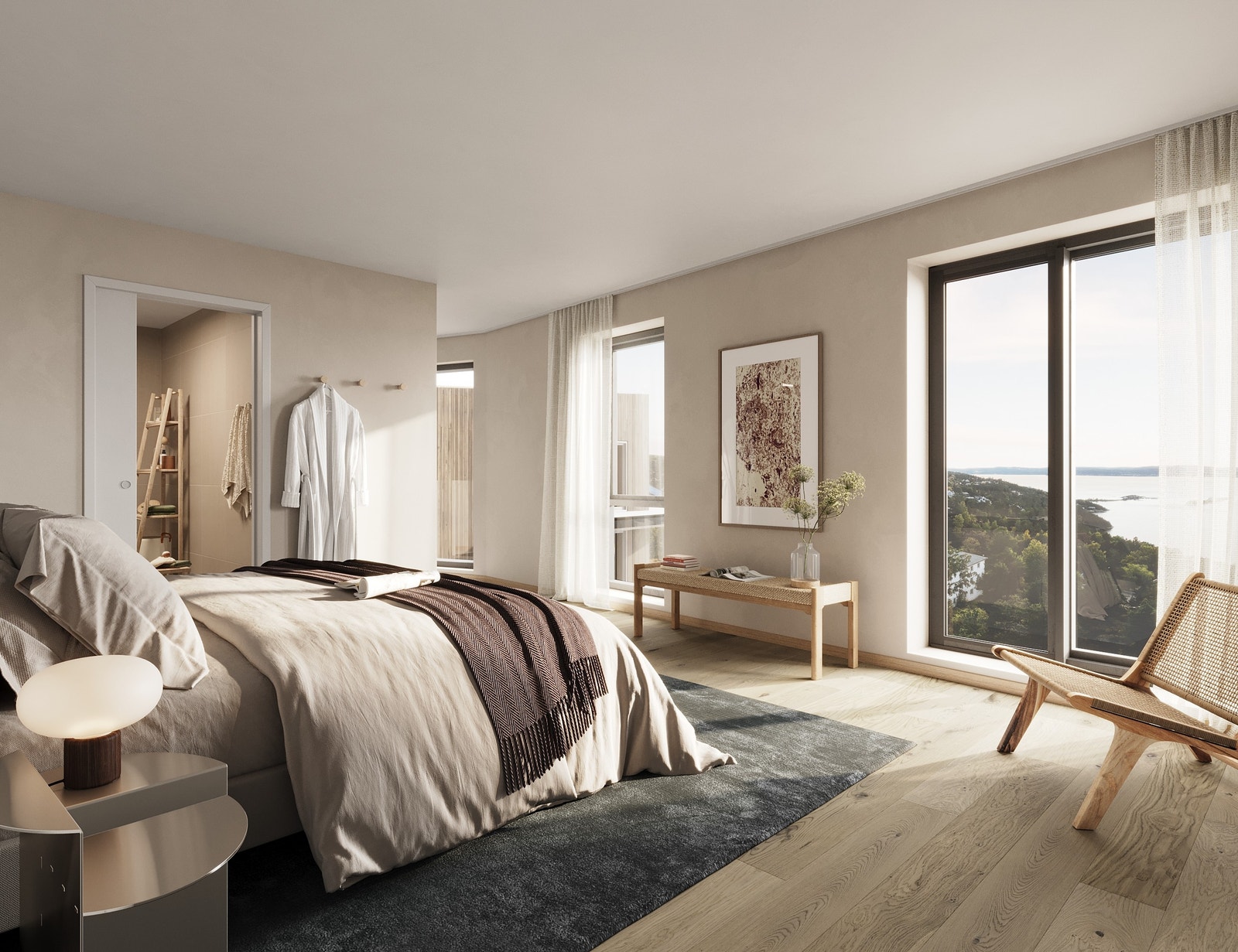 - Bildet er en illustrasjon for presentasjon av prosjektet og er ikke utarbeidet for denne leiligheten, avvik vil forekomme Galleribilde