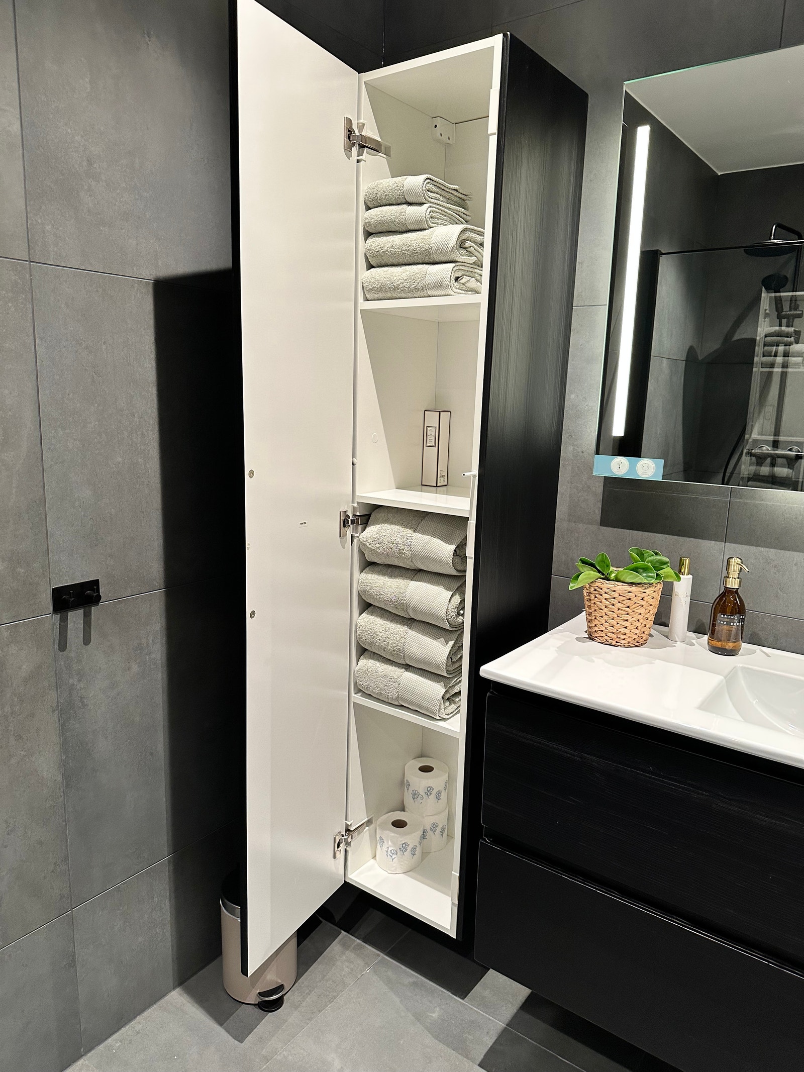 Håndduker av høy kvalitet følger med om ønskelig Galleribilde