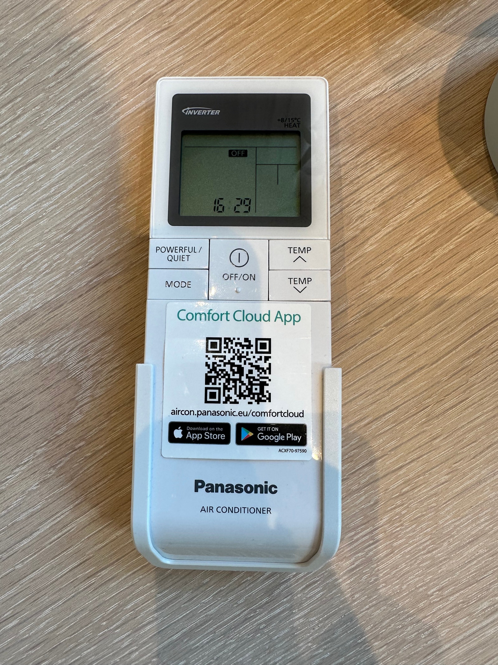 Panasonic varmepumpe m/air condition, appstyrt om ønskelig Galleribilde