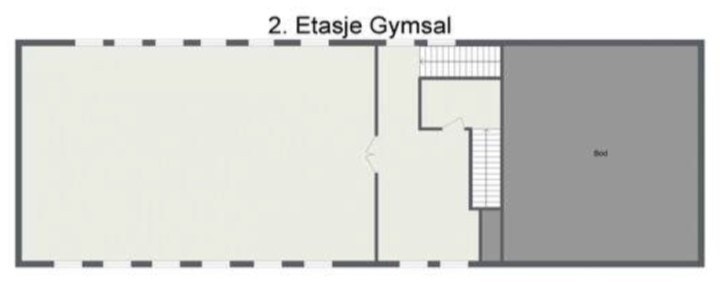 Planløsning 2 etasje Galleribilde