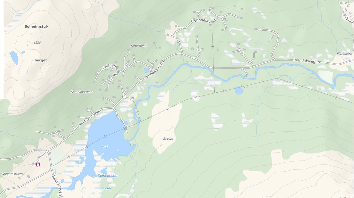 Utsnitt av Jønndalen Galleribilde
