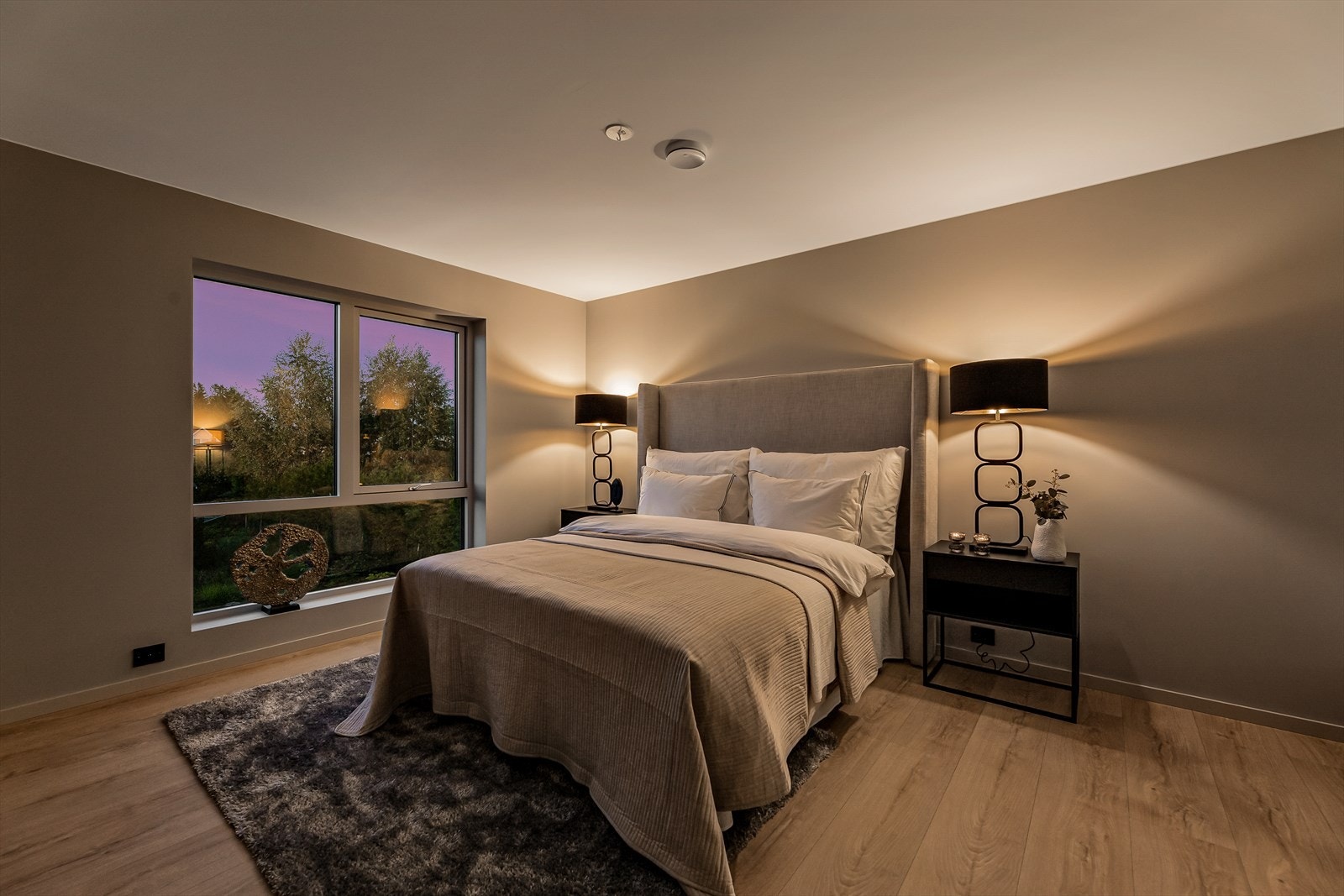 Boligen inneholder totalt fire soverom. Galleribilde