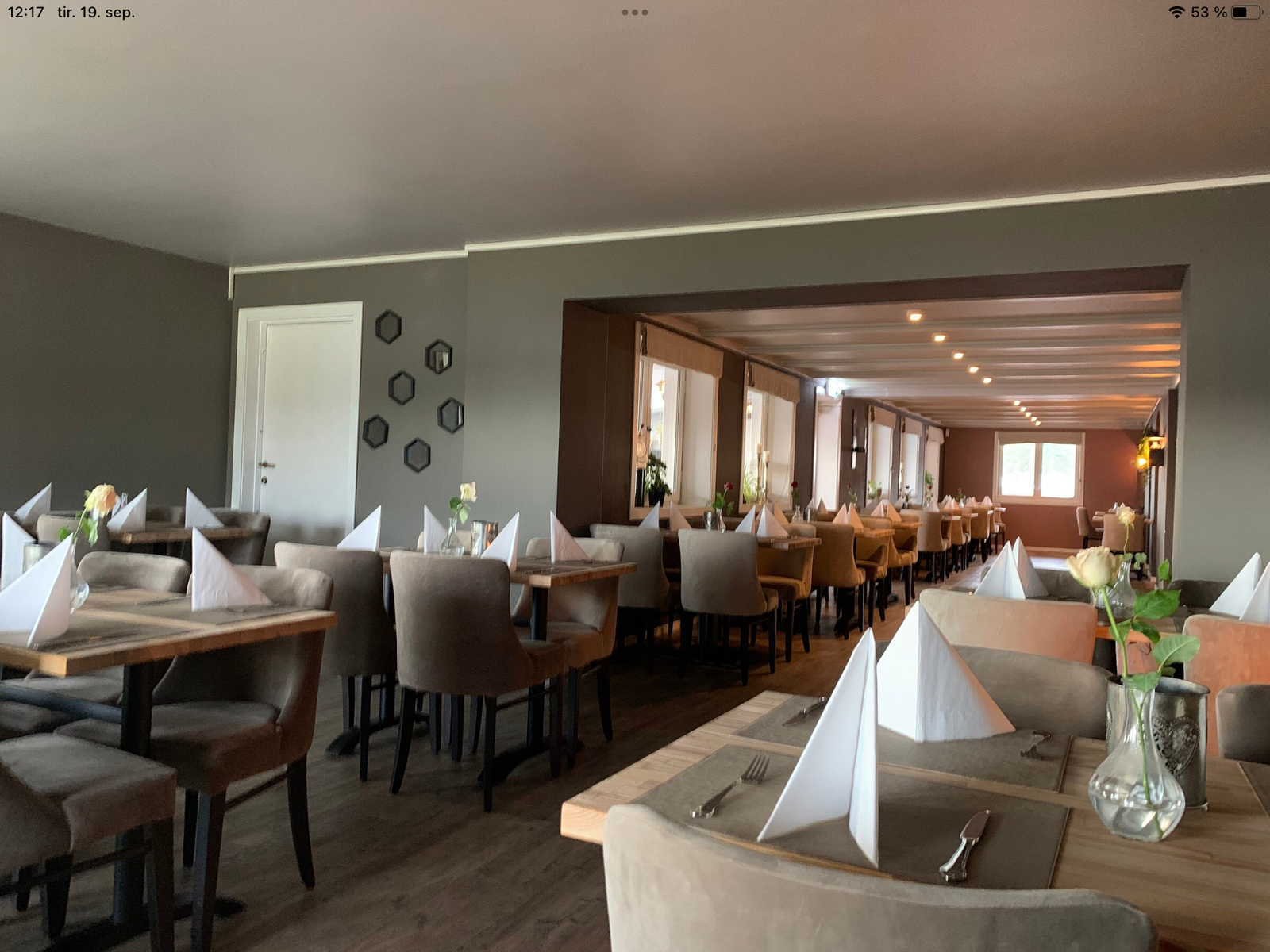 Restaurant inne Galleribilde