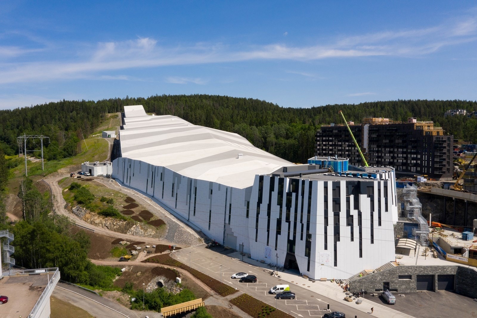 Snø bygget. Innendørs sjøaktiviteter, året rundt. Galleribilde
