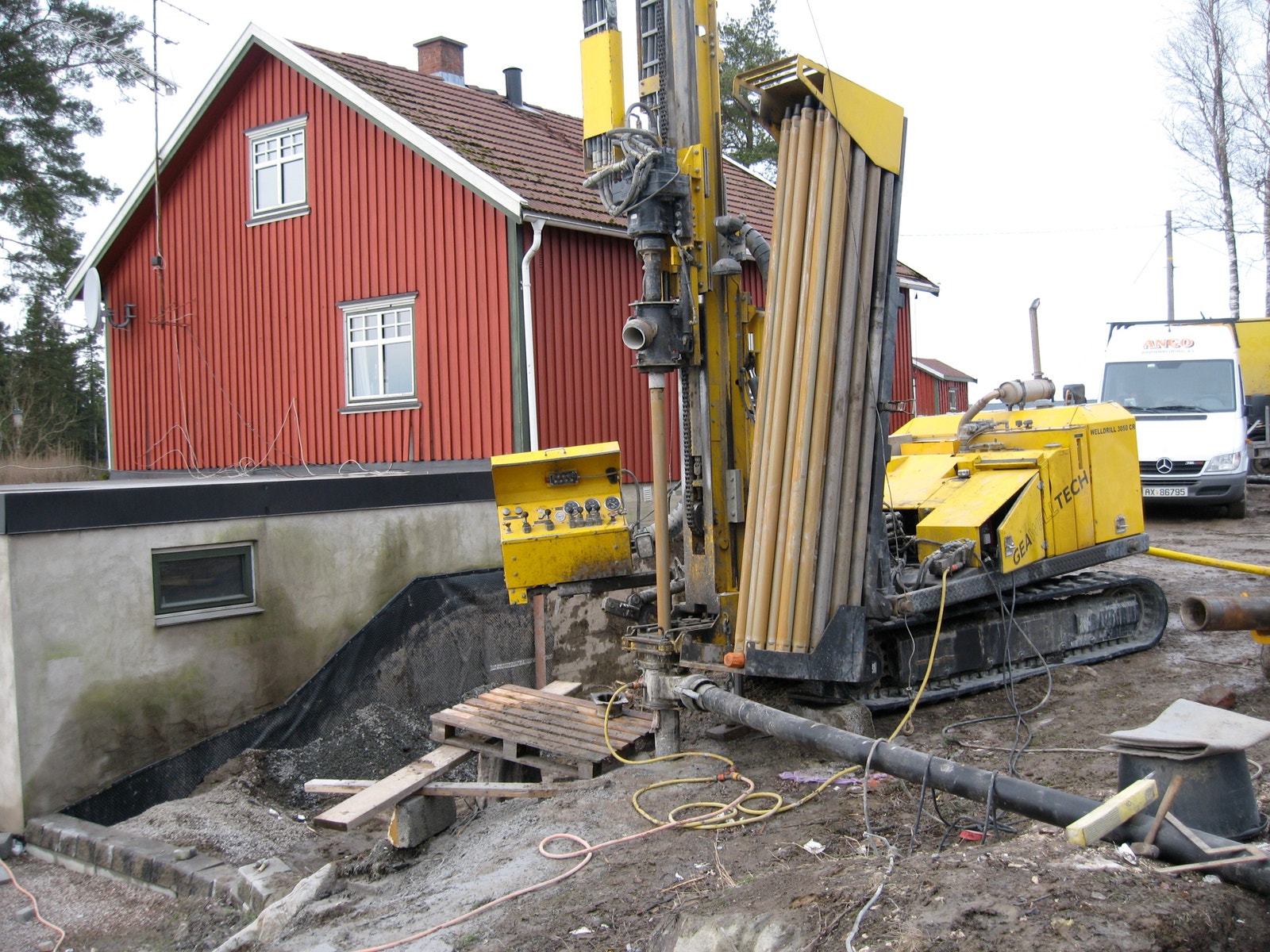 Welldrill.Radio på topp- og slepevinsj Atlas originalrotasjon. Galleribilde