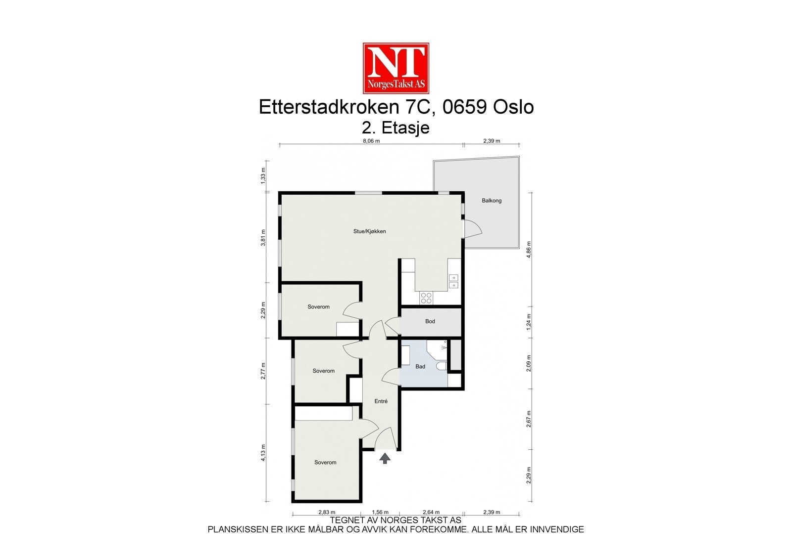 planløsning Galleribilde