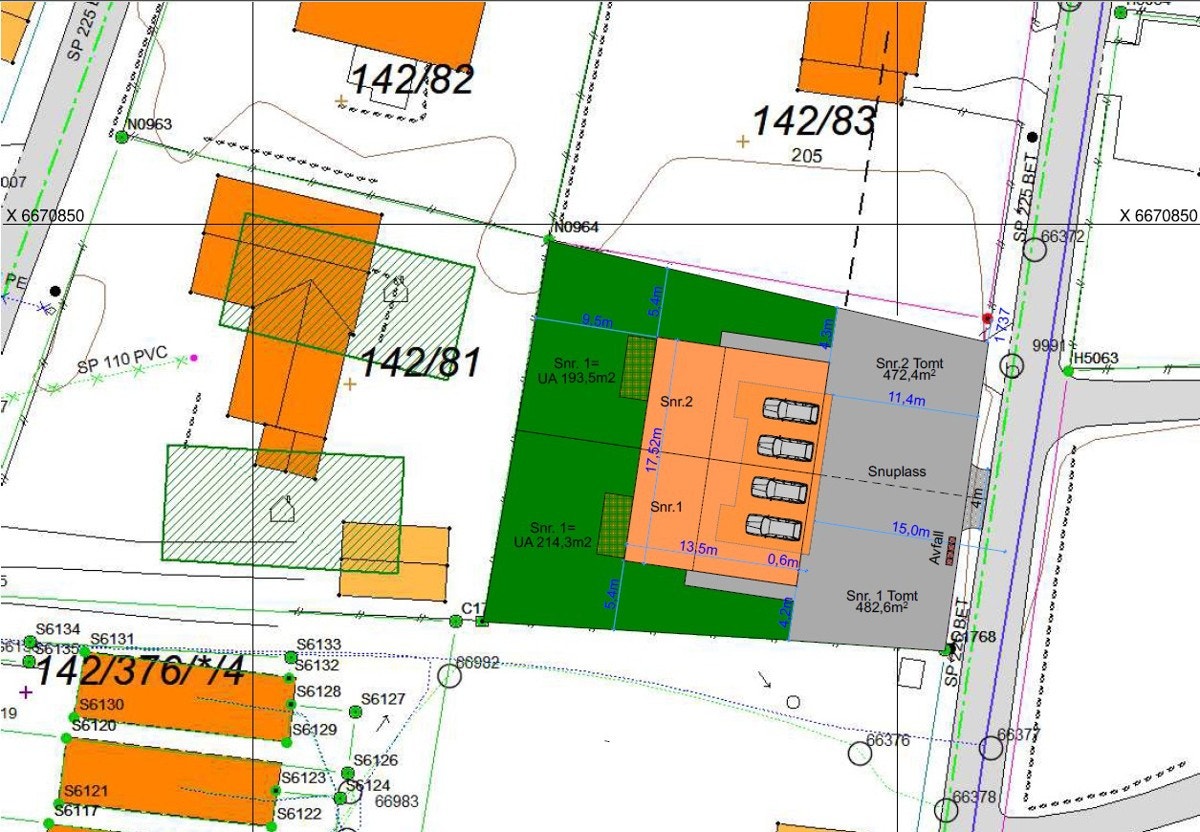 Utomhusplan Galleribilde