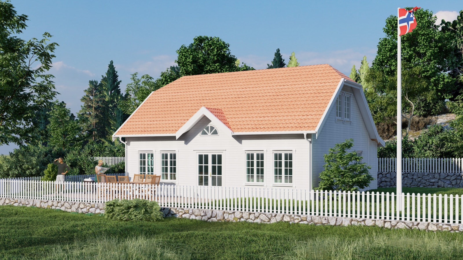 Versjon 2 til kr 5.900.000,- på tomt 2. Galleribilde