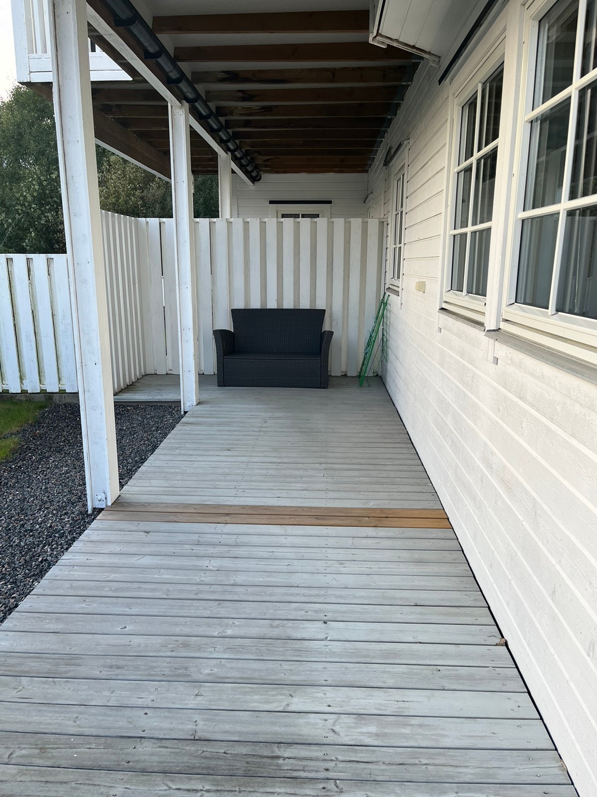 Overbygget terrasse Galleribilde