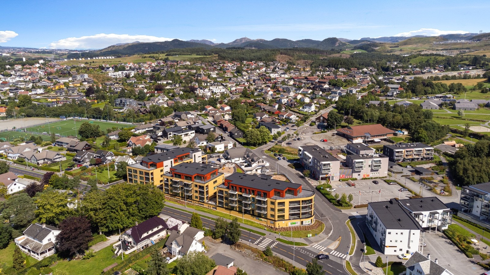 Fasadebilde. Galleribilde