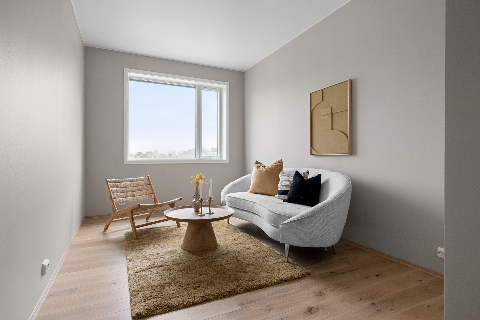 Øvrig soverom kan brukes som tv-stue, kontor eller soverom - alt etter behov. Galleribilde