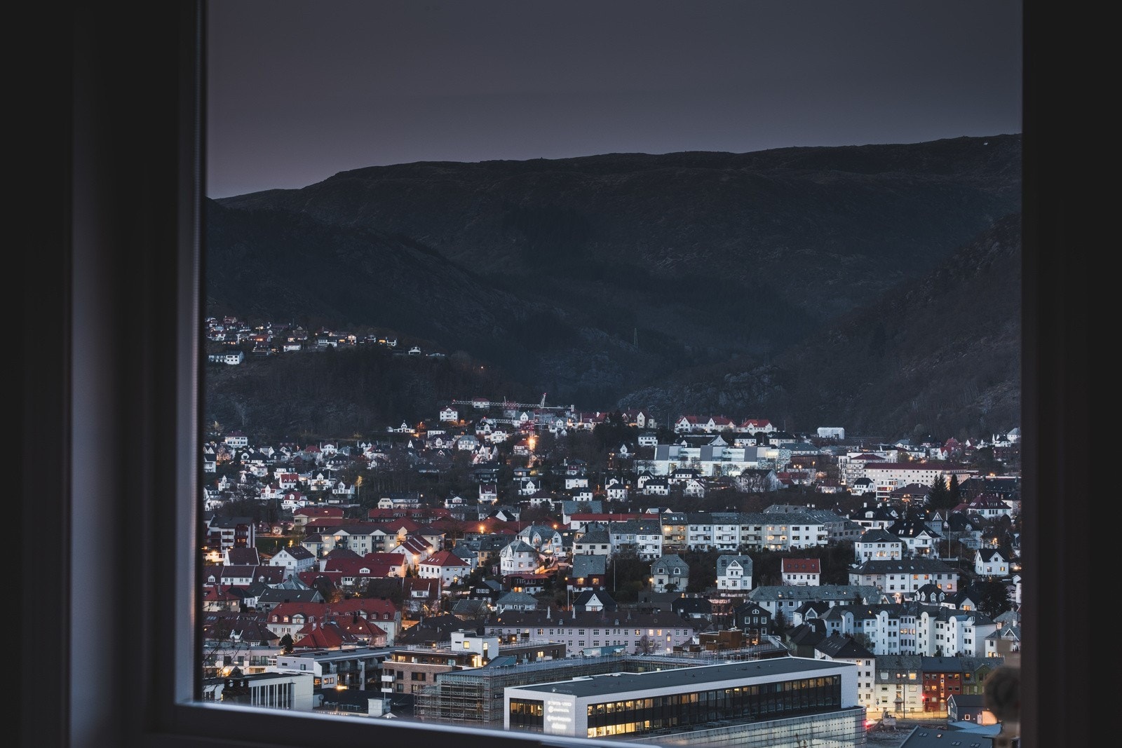 Utsikt fra stuen Galleribilde