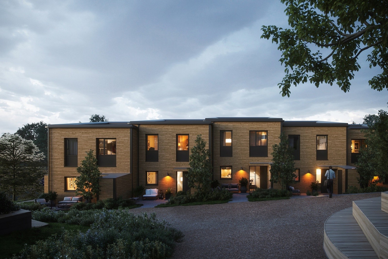 Puddertoppen blir et fantastisk nabolag for familier med små og store barn som er glad i natur og nærhet. Galleribilde