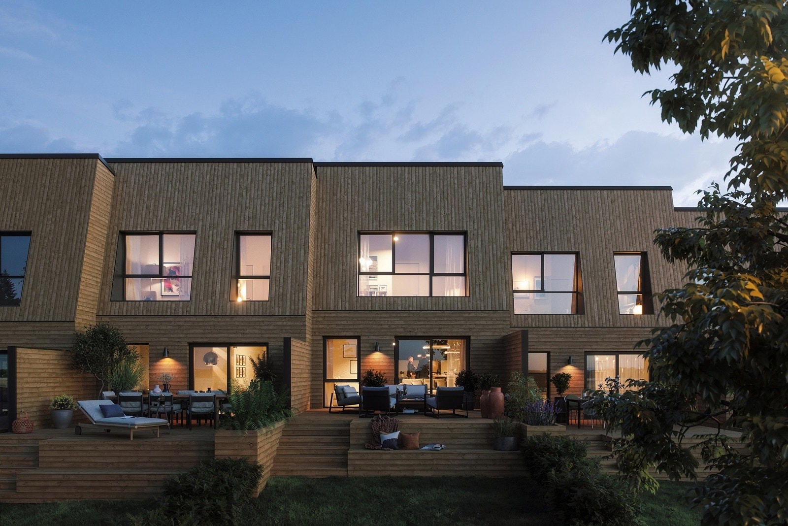 En rekke små nyanser gjør at Puddertoppen får et hagebypreg. Galleribilde