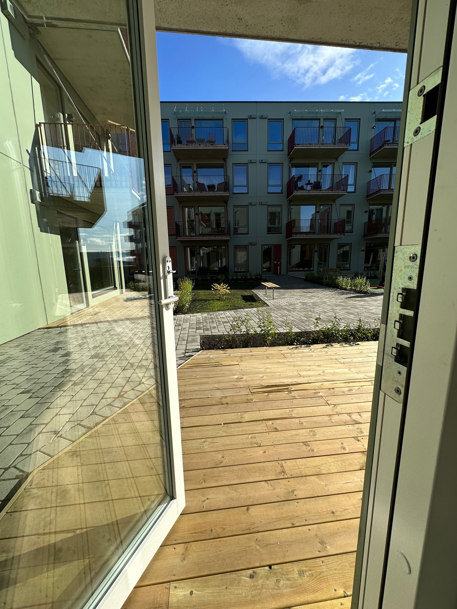 Egen privat terrasse på 10 kvm. Galleribilde