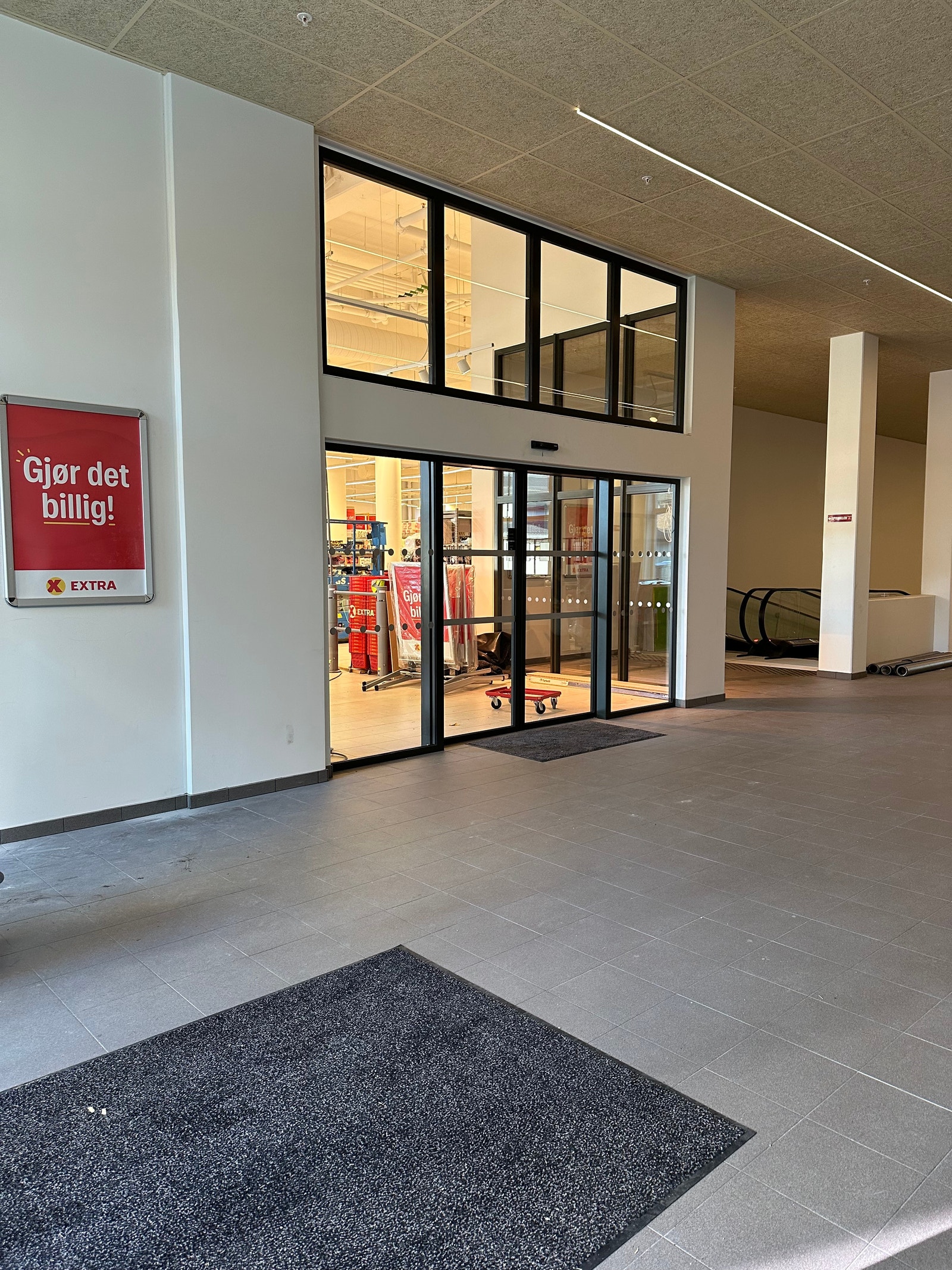 1.etasje finner man COOP extra. Galleribilde