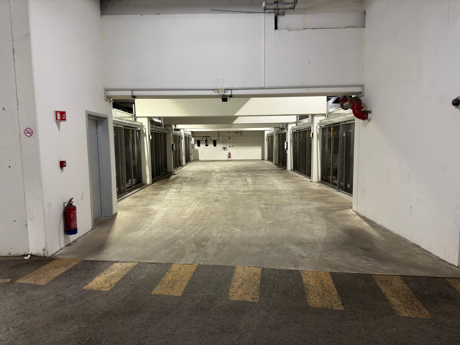 Garasjeanlegget. Galleribilde