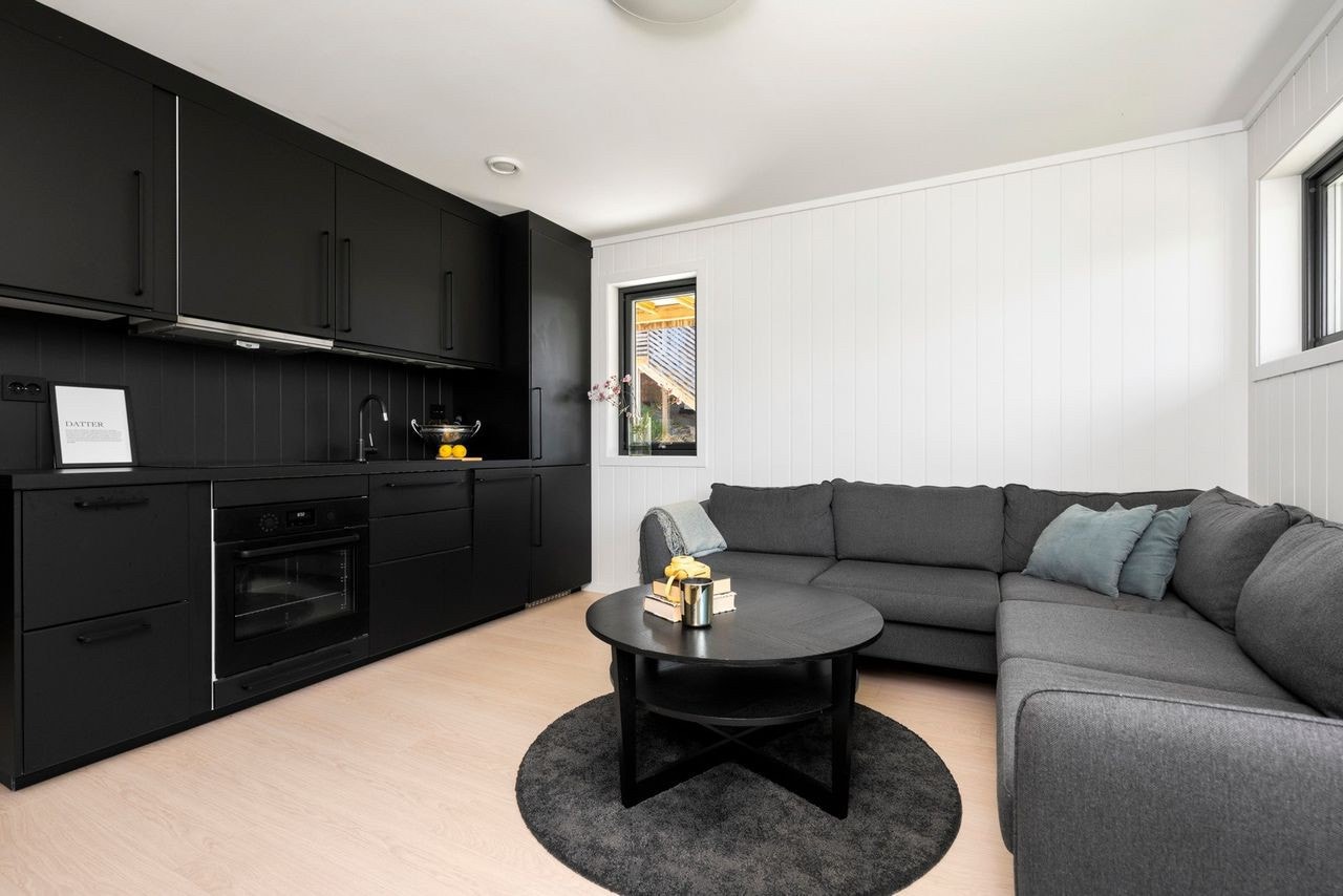 Stue/kjøkken Galleribilde