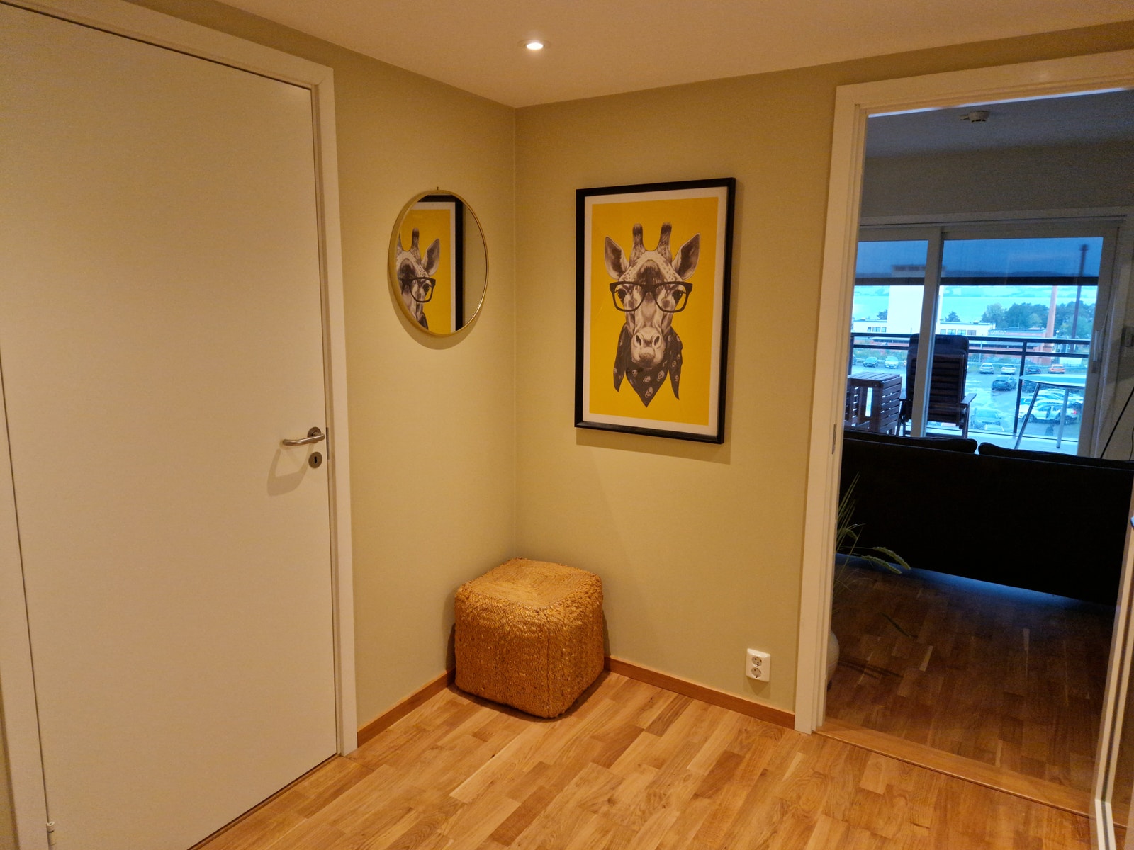 Lys og luftig entré Galleribilde