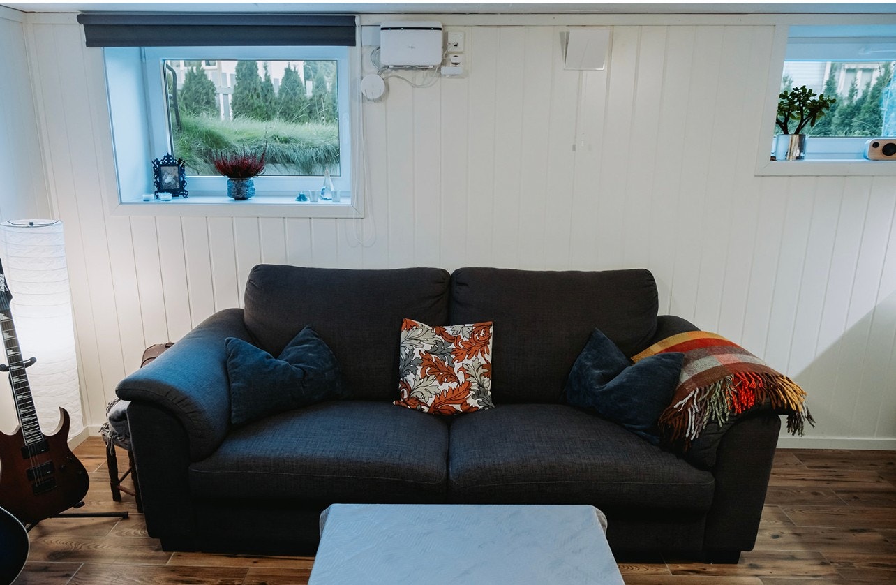 Deilig sofa å slappe av på Galleribilde