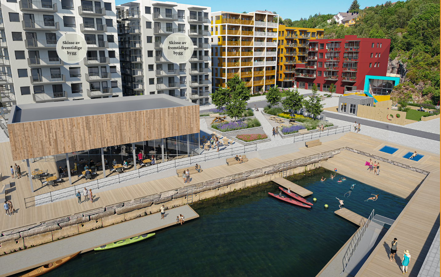 Illustrasjonssbilde av området Galleribilde