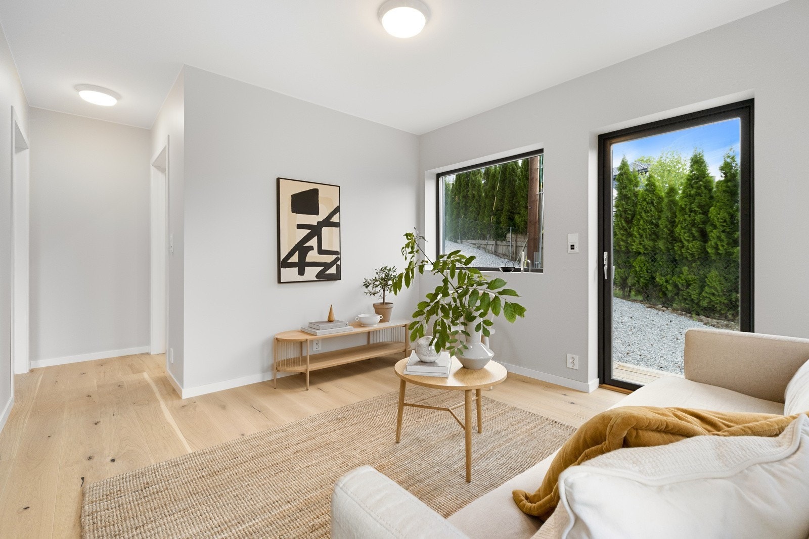 Eksempel på levert prosjekt, opplegg for te-kjøkken er etablert i vegg mot bad. (Dette er kun en illustrasjon og avvik kan forekomme) Galleribilde