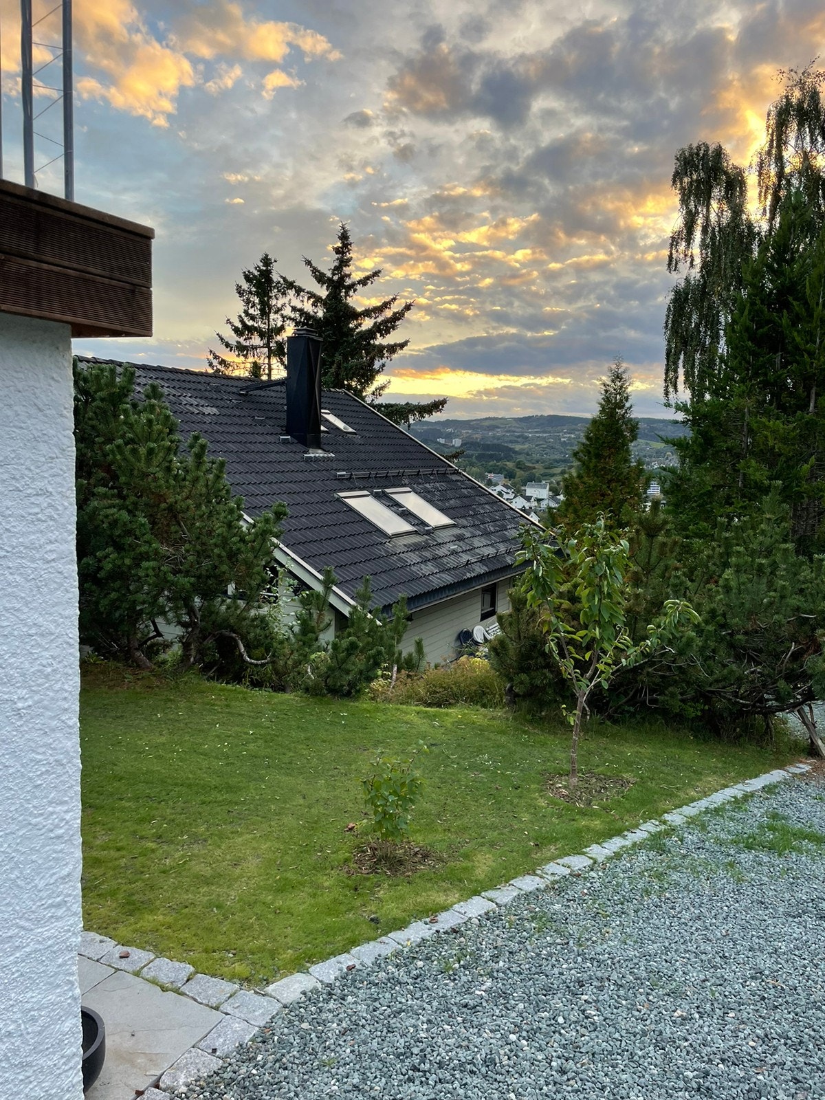 Frodig og fin utsikt fra leiligheten Galleribilde