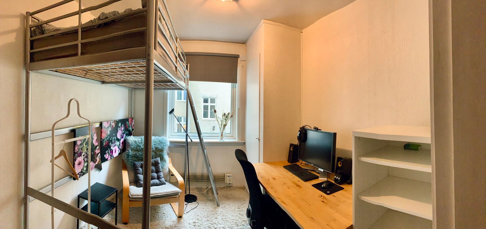 Soverom 2 tidligere brukt som kontor og gjesterom Galleribilde