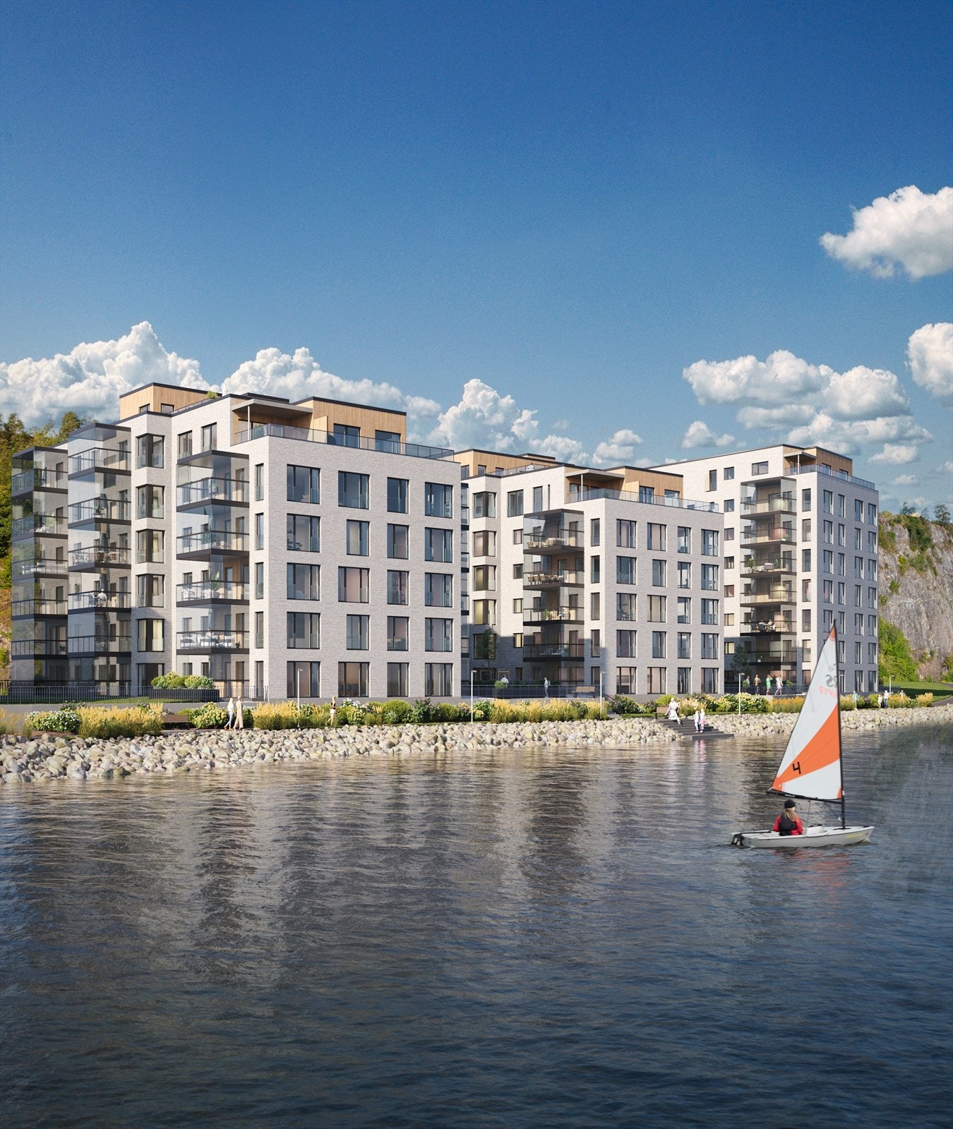 Miljø Strandpromenade Galleribilde