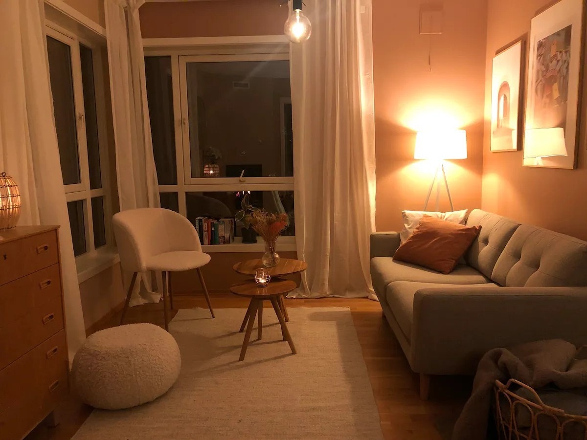 Perfekt for koselige kvelder - TV følger med Galleribilde