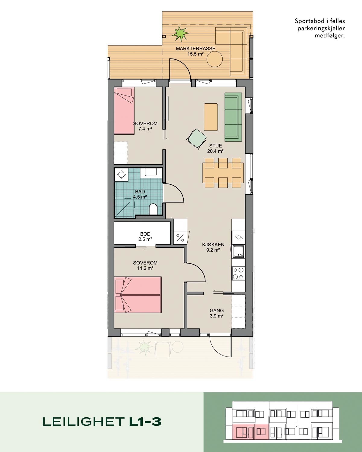 Salgstegning Galleribilde