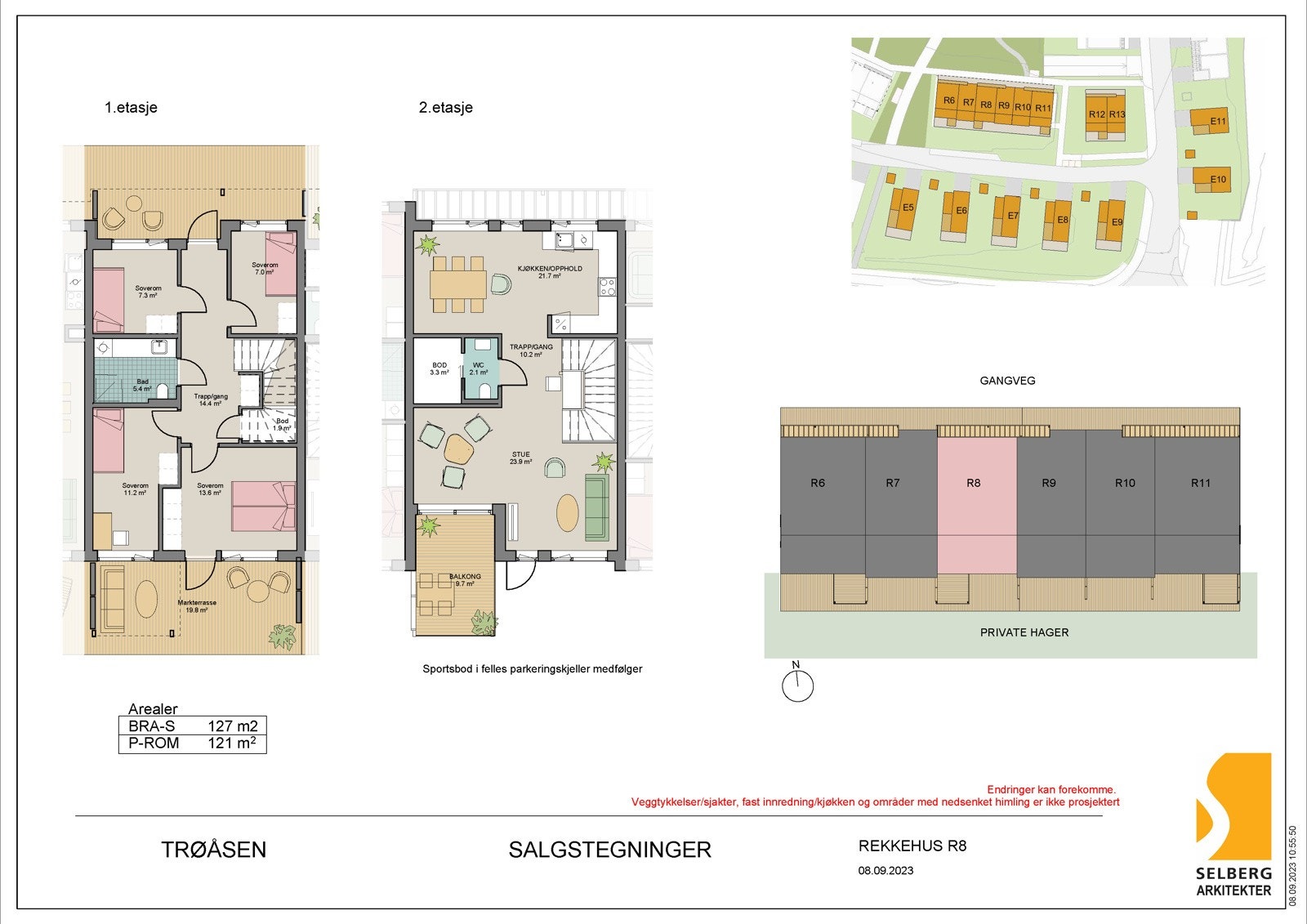 Salgstegning Galleribilde