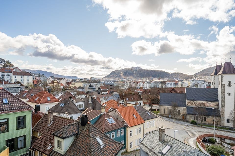 Utsikt fra leiligheten Galleribilde