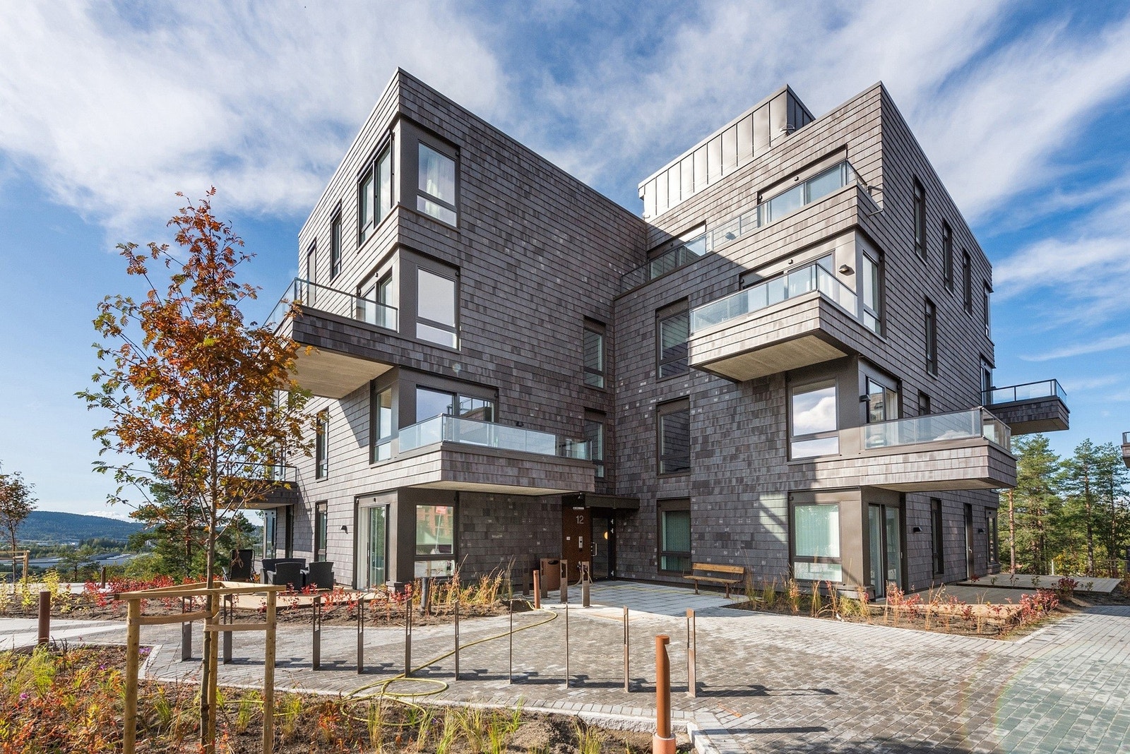 Hus E på Pallplassen. Galleribilde