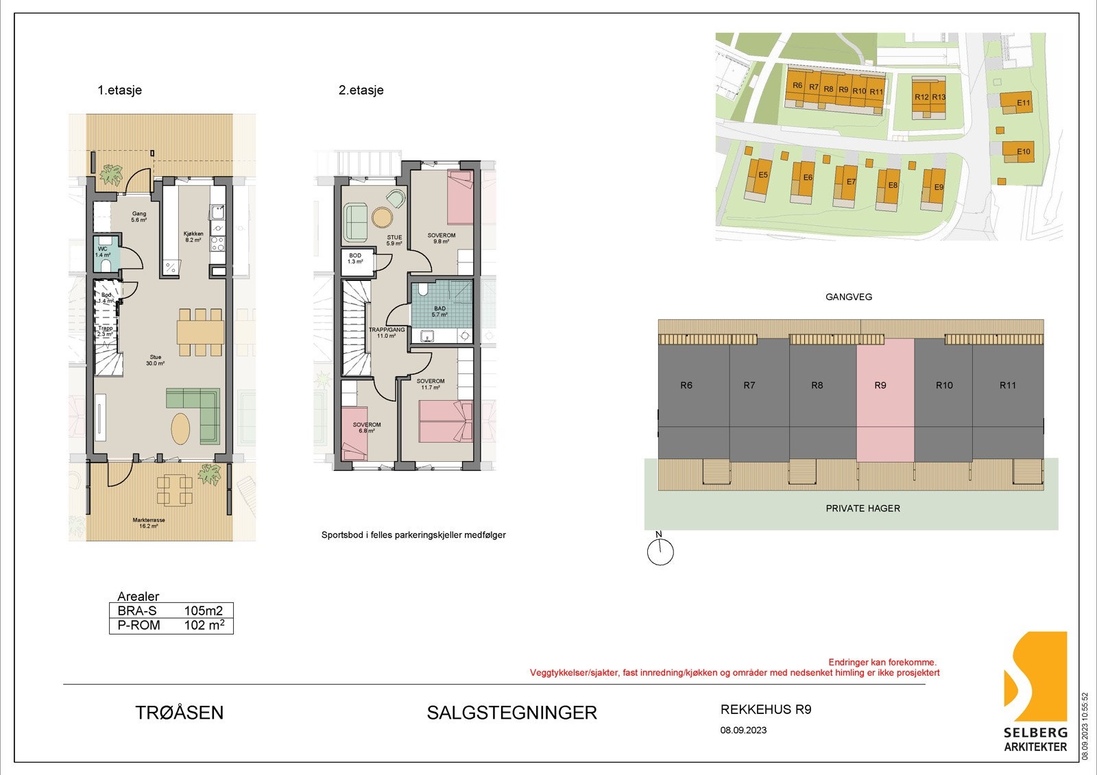 Salgstegning Galleribilde
