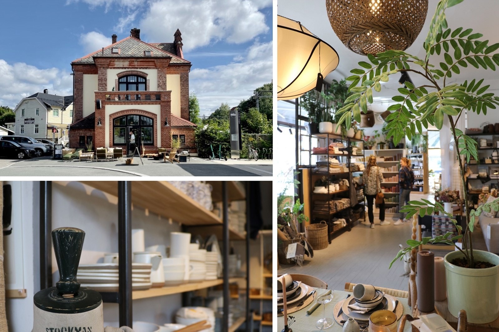 Stabekk stasjonsområde senter. Galleribilde