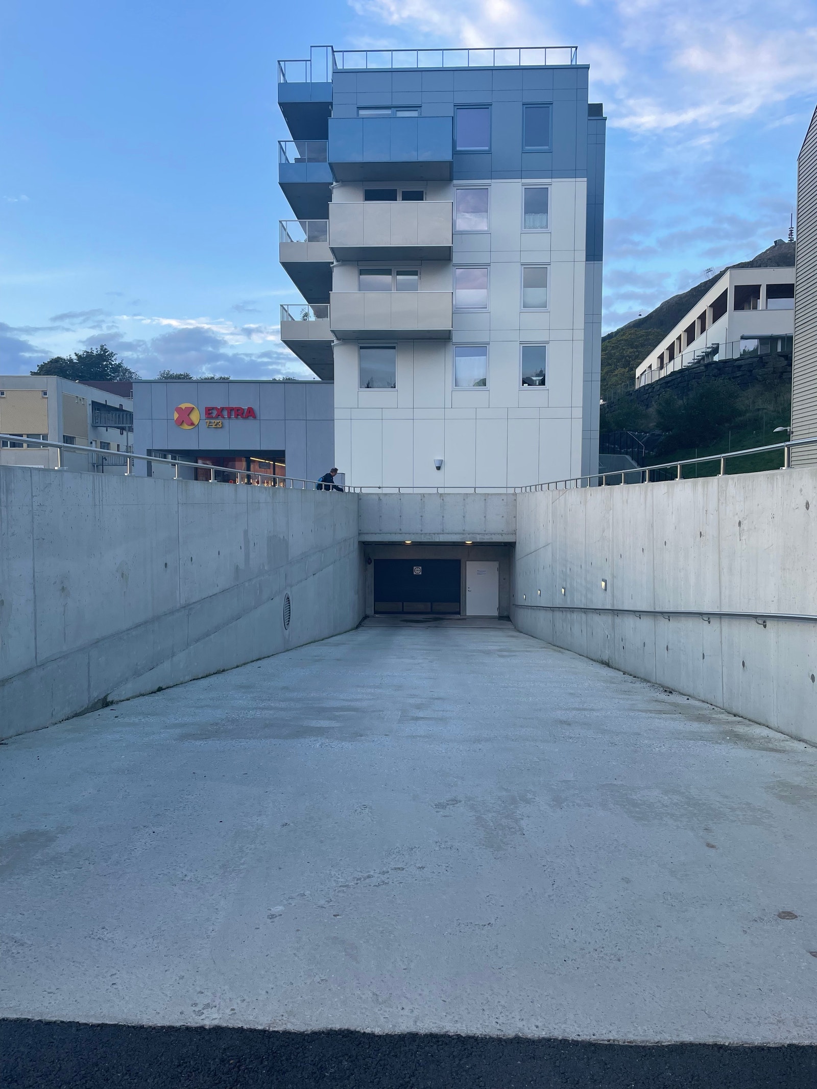 Bygget og inngang Galleribilde