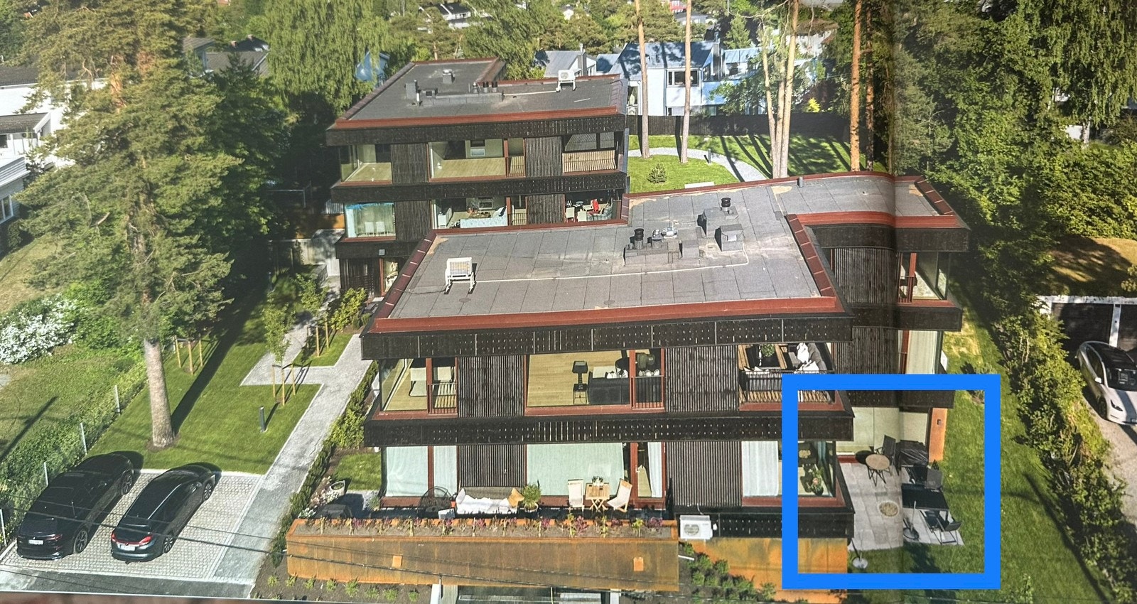 6 leiligheter i to hus = Vækerøåsen 16 Galleribilde