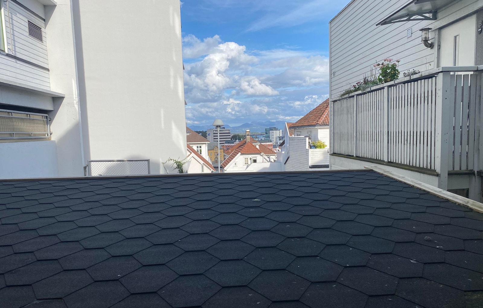 Utsikt fra egen terrasse Galleribilde