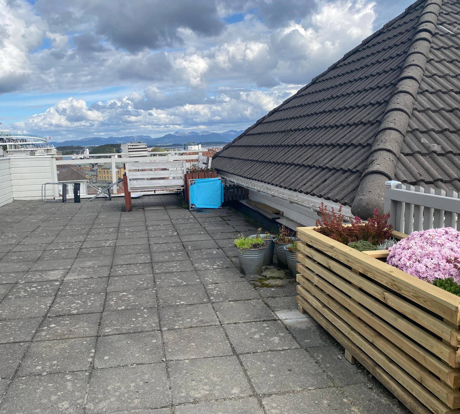 Felles terrasse Galleribilde