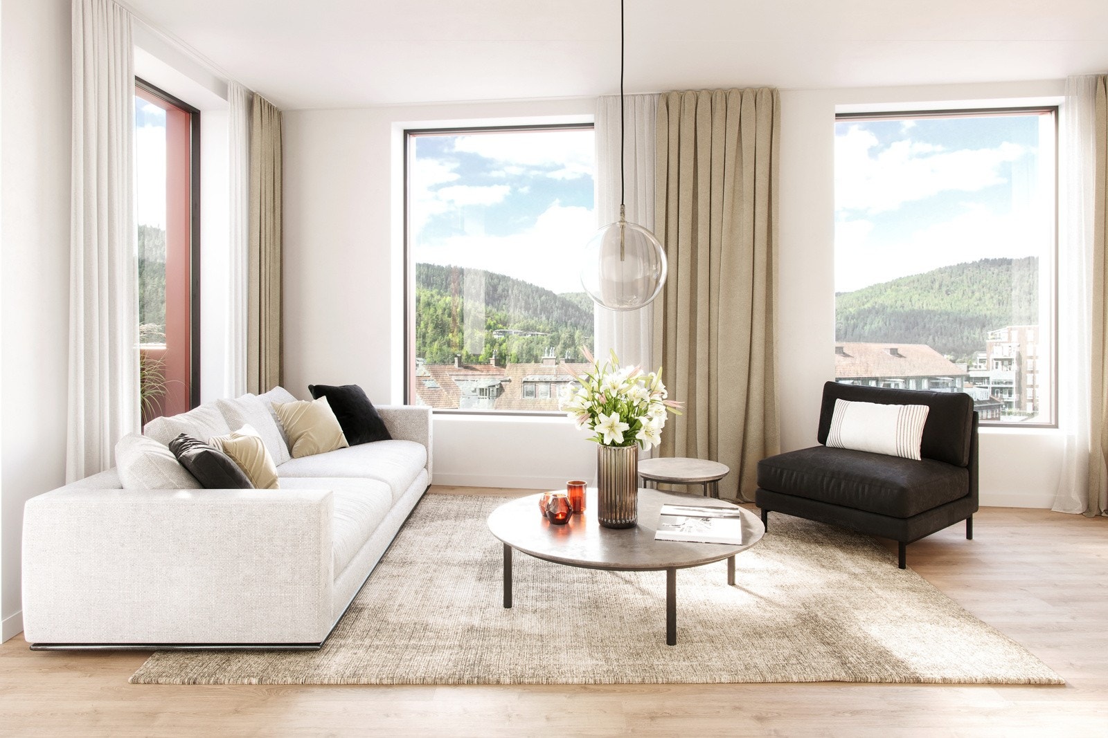 Illustrasjon fra leilighet A403 Galleribilde