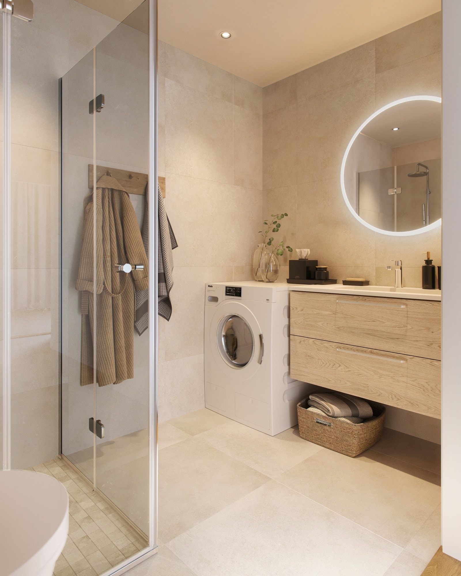 Illustrasjon fra leilighet A401 Galleribilde